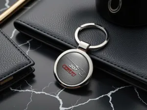 Peugeot Anello Porta Chiavi Struttura in Lega Metallo S